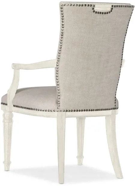 Traditions Upholstered Arm Dining Chair (Set of 2) in Magnolia by Hooker Furniture