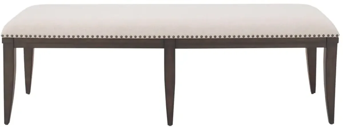 Prescott Dining Bench in Toasted Peppercorn by Riverside Furniture