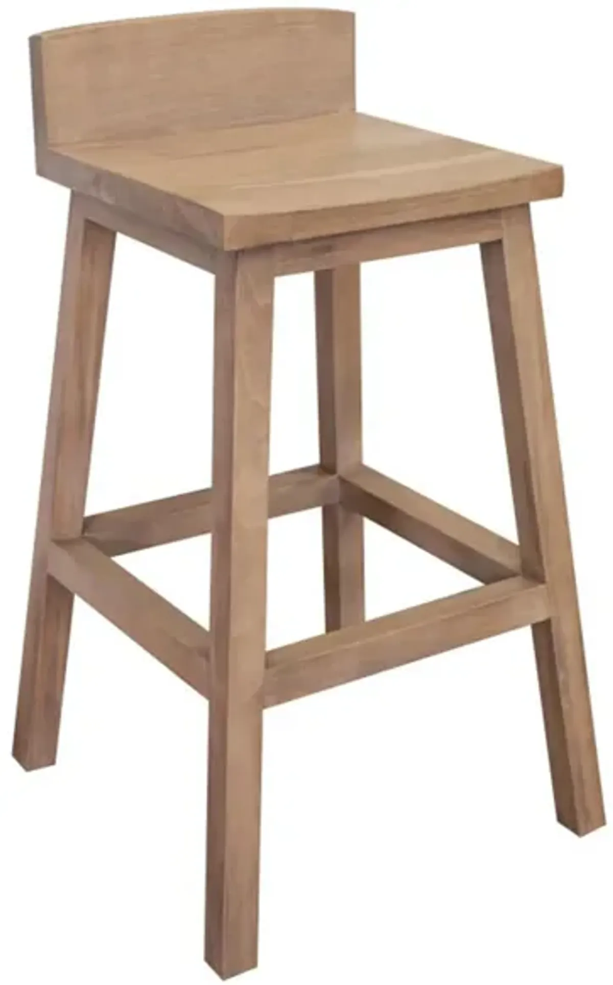 Natural Parota Barstool- Set of 2