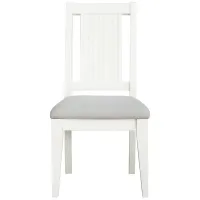 Savannah Desk Chair in White by Samuel Lawrence