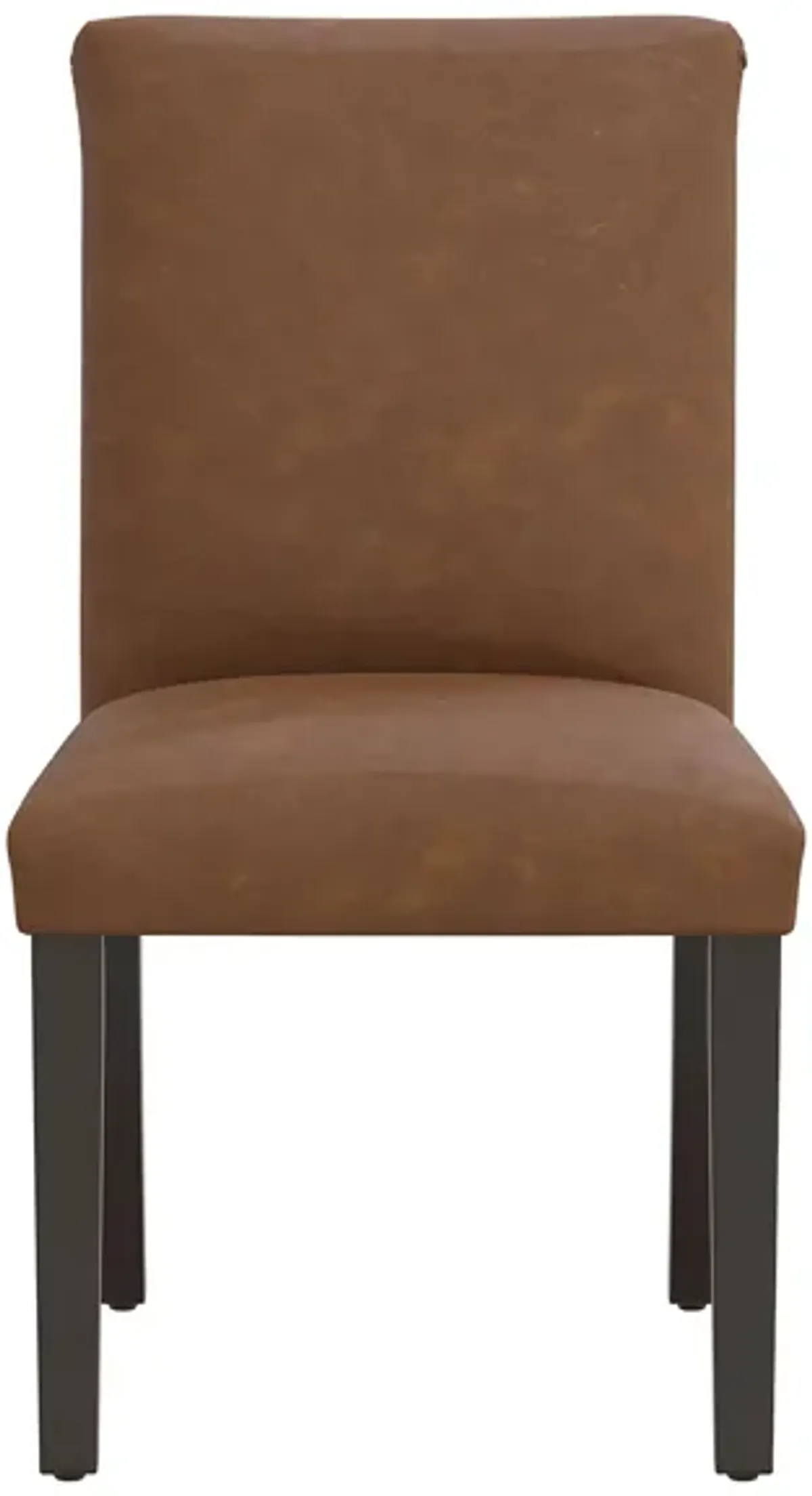 Dana Upholstered Dining Chair in Sonoran Saddle Brown by Skyline