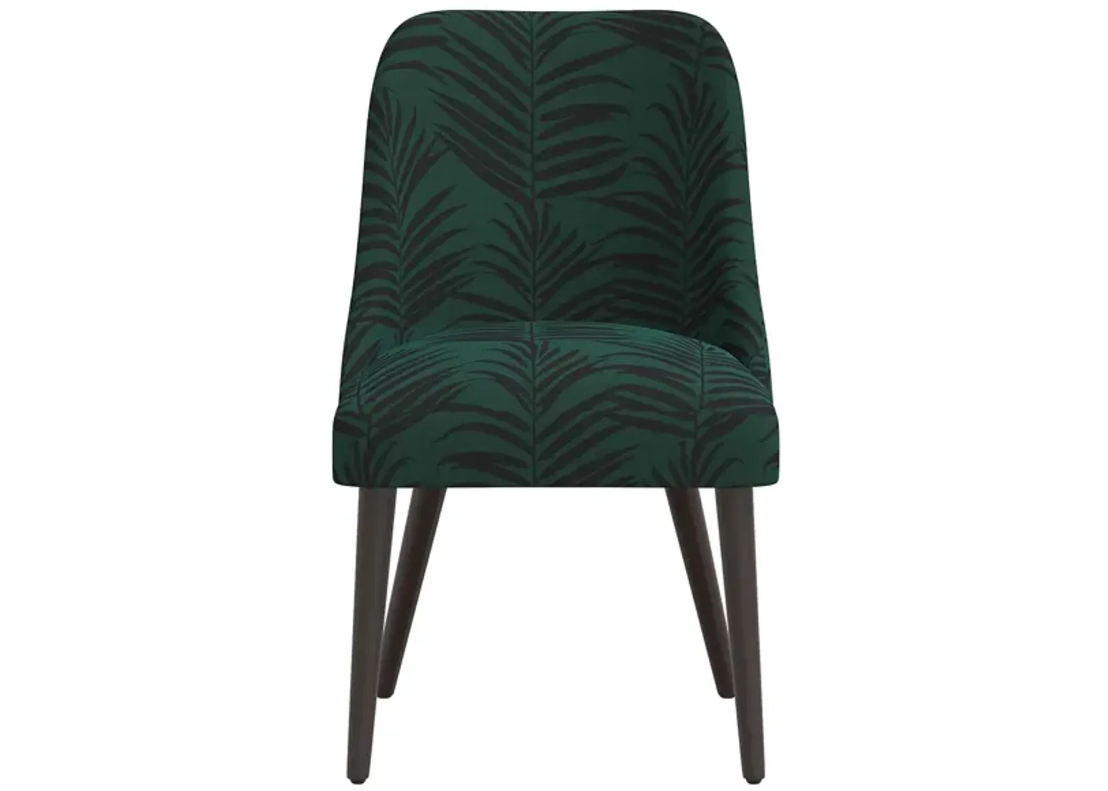 Kintra Upholstered Dining Chair in Palm Emerald by Skyline