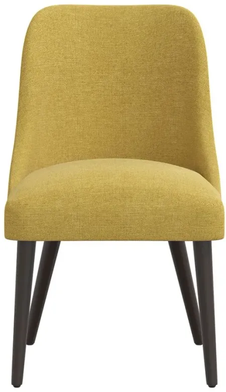 Kintra Upholstered Dining Chair in Zuma Golden by Skyline