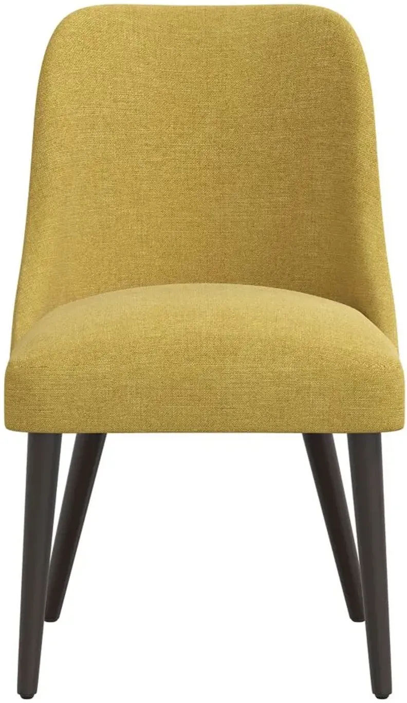 Kintra Upholstered Dining Chair in Zuma Golden by Skyline