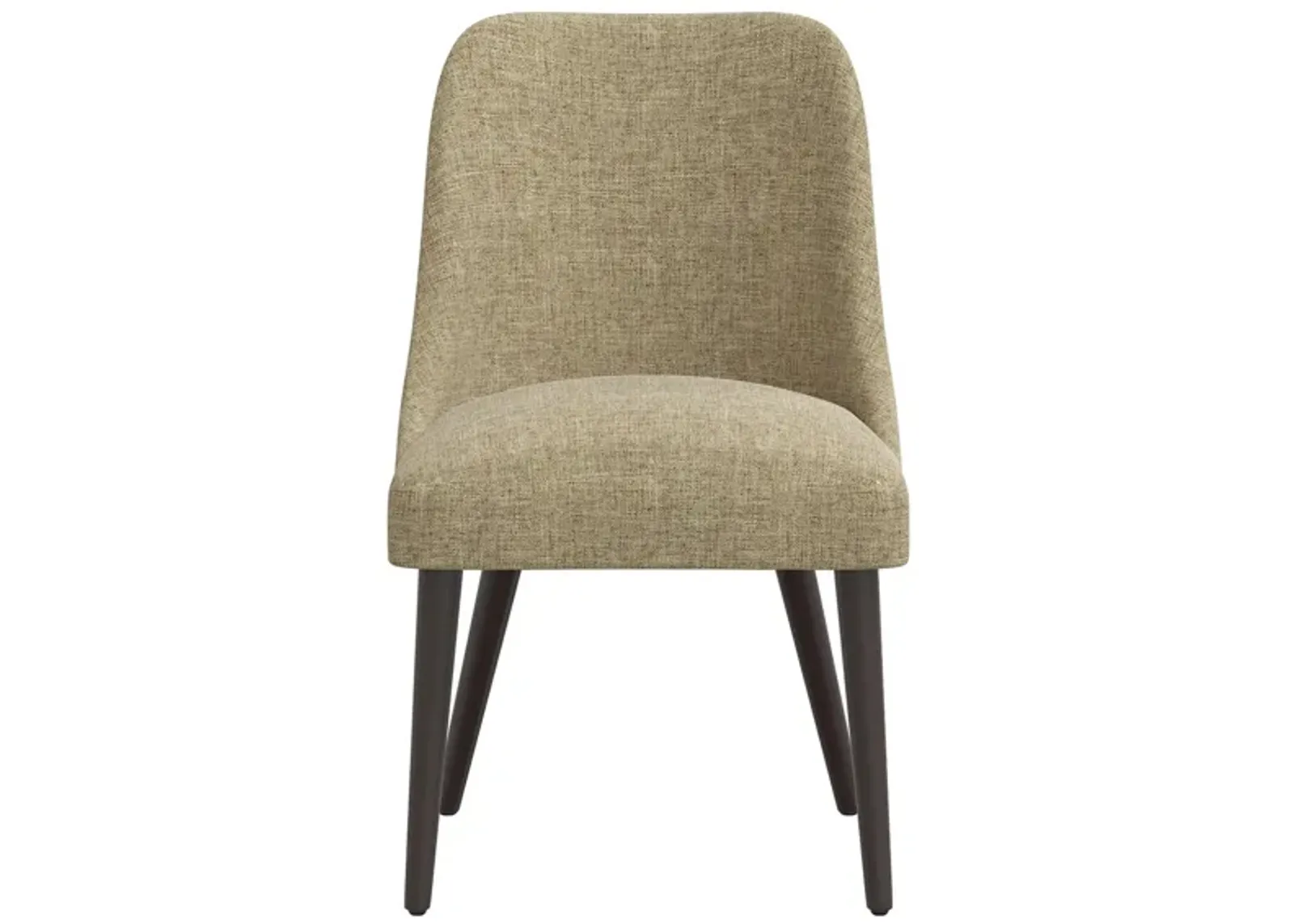 Kintra Upholstered Dining Chair in Zuma Linen by Skyline