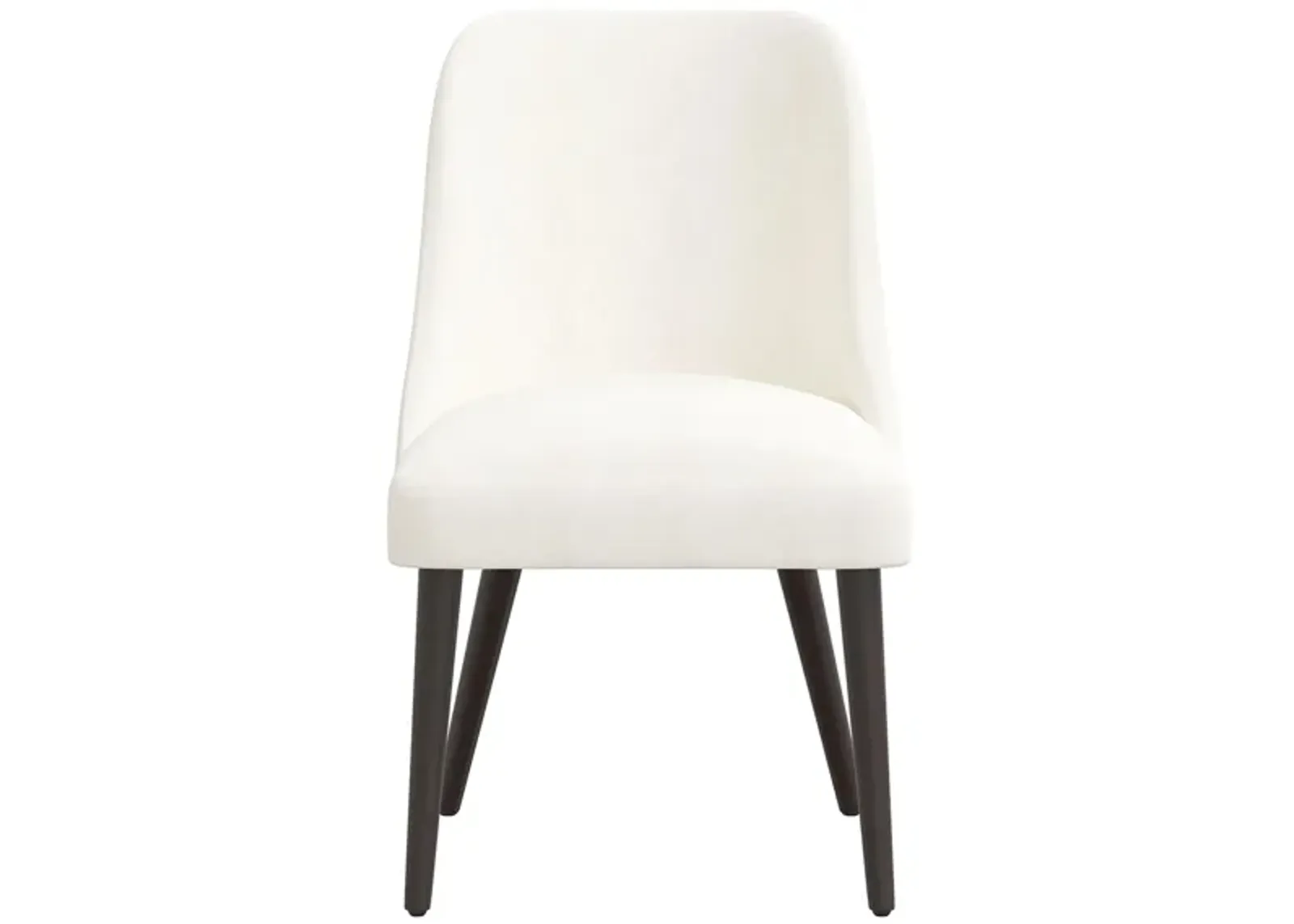 Kintra Upholstered Dining Chair in Zuma White by Skyline