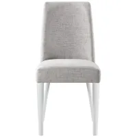 Taylor Chair in White/Gray by Heritage Baby