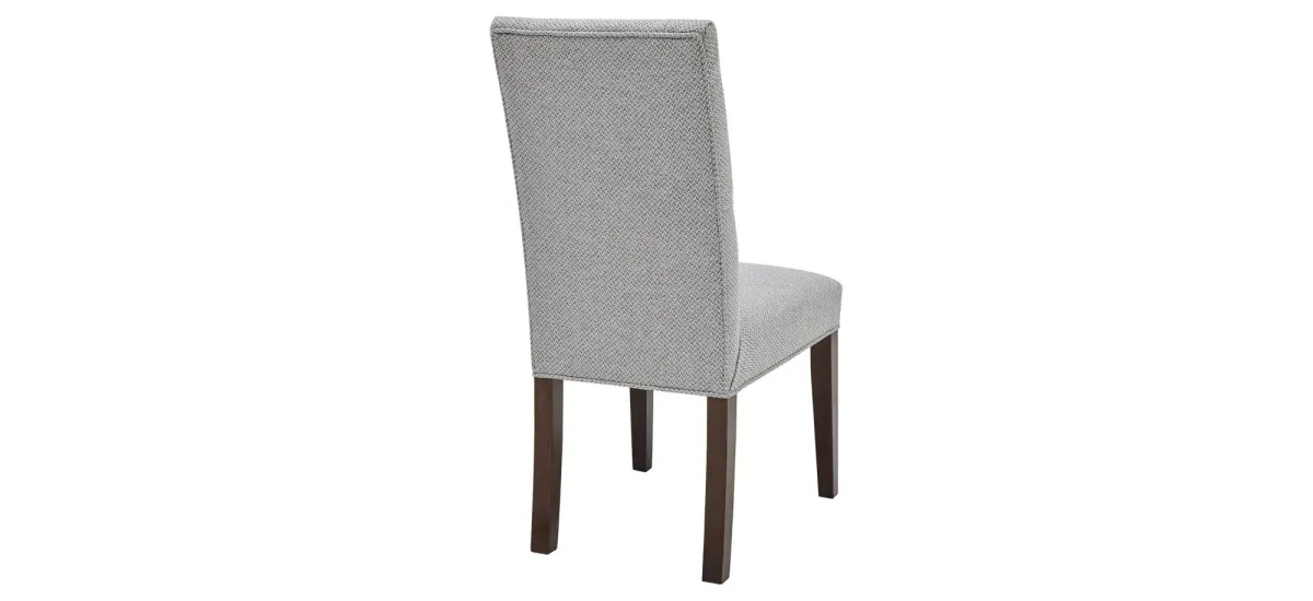 Gwendoline Side Dining Chair: Set of 2 in Cardiff Gray by New Pacific Direct