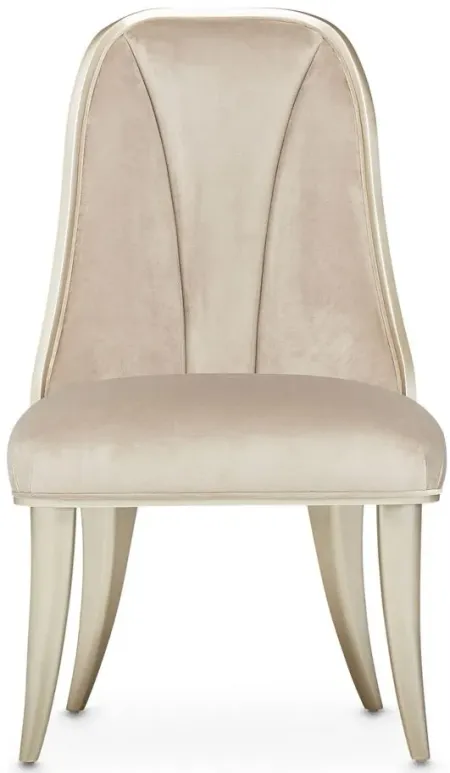 Villa Cherie Side Chair in Hazelnut by Amini Innovation