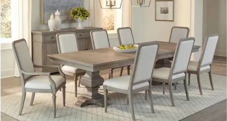 Wellington Estates Dining Side Chair in WELLINGTON DRIFTWOOD by Hekman Furniture Company