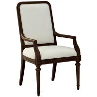 Wellington Estates Upholstered Arm Chair in WELLINGTON JAVA by Hekman Furniture Company