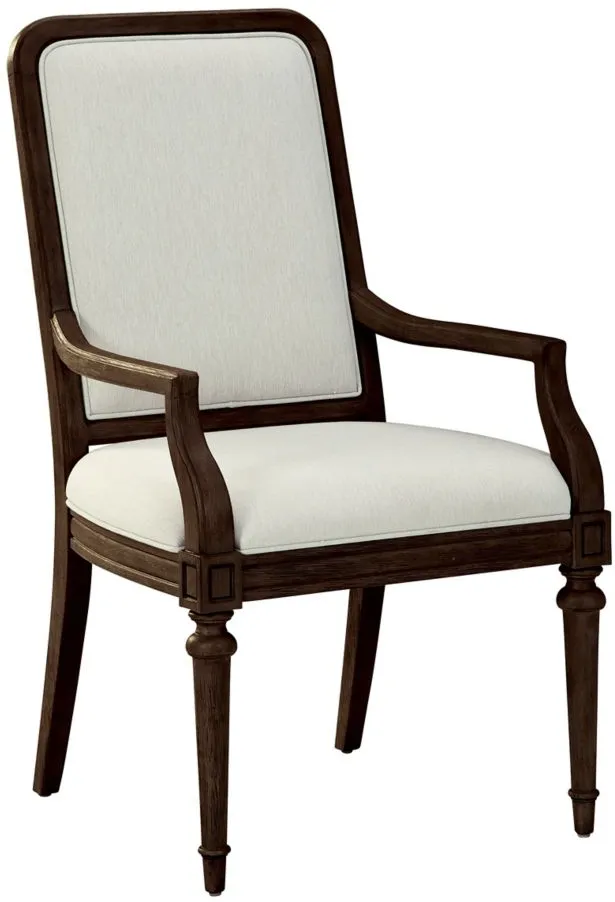 Wellington Estates Upholstered Arm Chair in WELLINGTON JAVA by Hekman Furniture Company