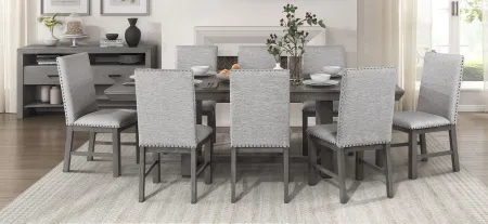 Gloversville Dining Room Side Chair in Gray by Homelegance