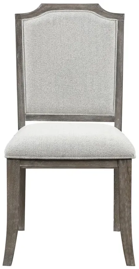 Fallon Dining Room Side Chair in Brown Gray by Homelegance