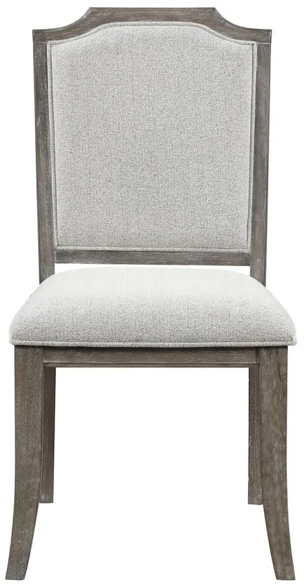 Fallon Dining Room Side Chair in Brown Gray by Homelegance