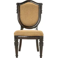 Bradford Heights Upholstered Side Chair in Gold by Bellanest