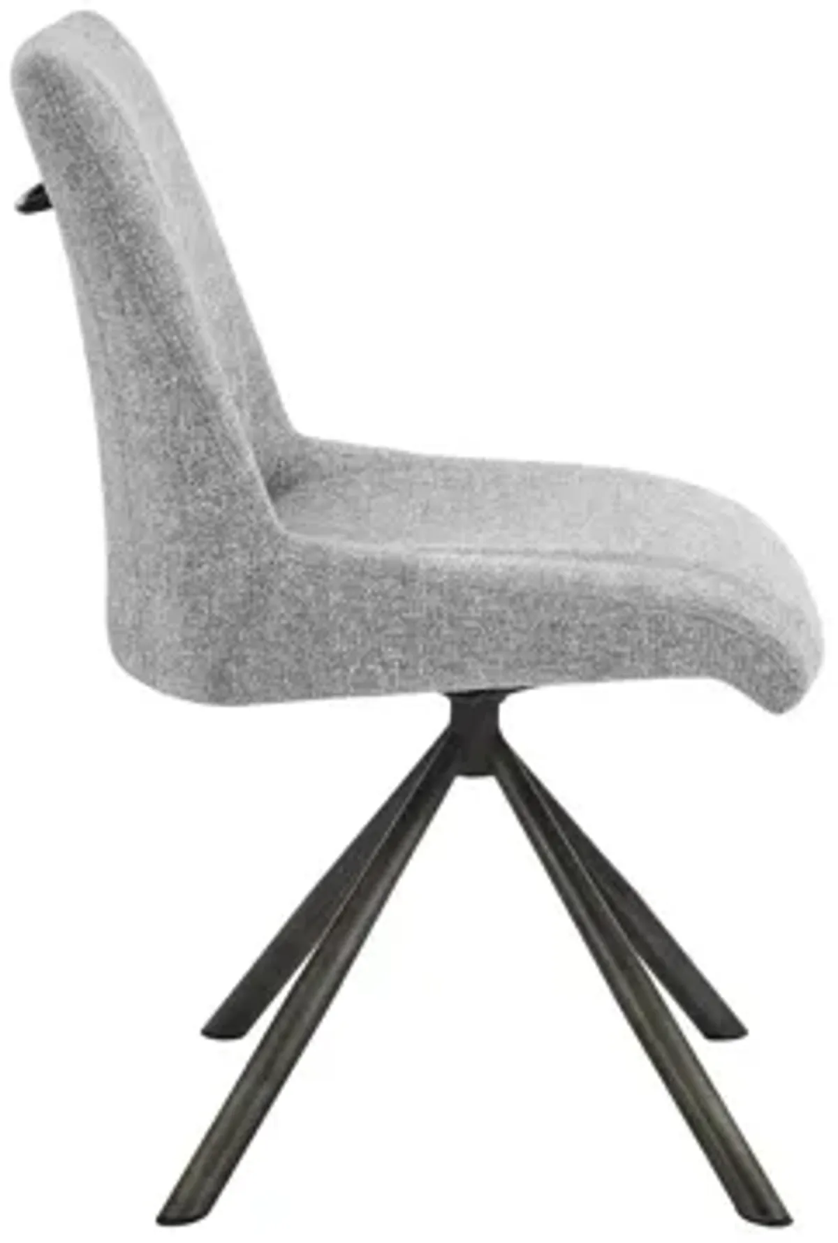 Viona Fabric Swivel Dining Side Chair (Set of 2)