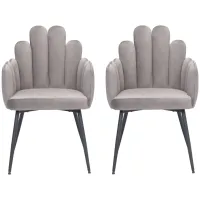 Noosa Dining Chair (Set of 2) in Gray by Zuo Modern