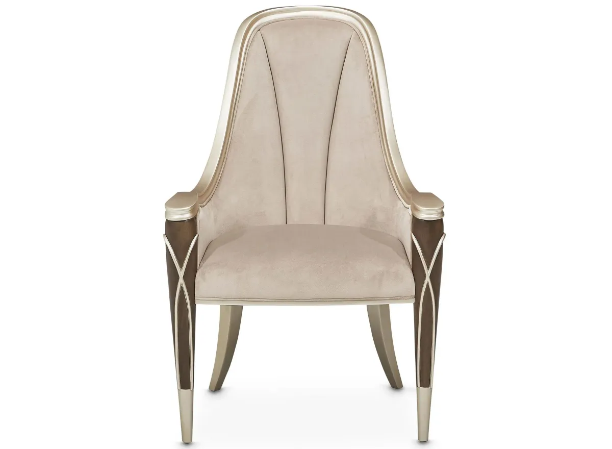 Villa Cherie Arm Chair in Hazelnut by Amini Innovation