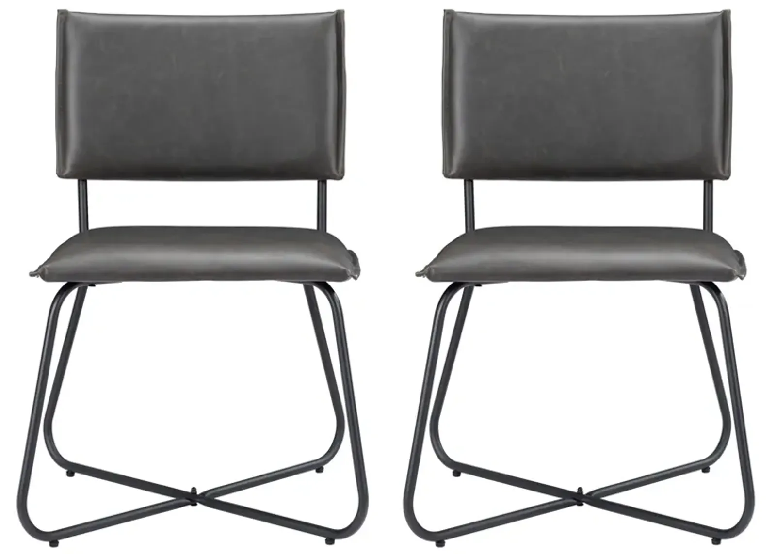 Grantham Dining Chair (Set of 2) in Vintage Gray by Zuo Modern