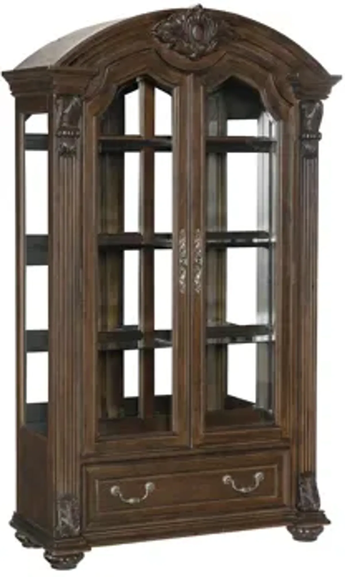 Wellington Dining Room Curio With Led Lighting