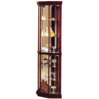 Huxley Curio Cabinet in Cherry by Acme Furniture Industry