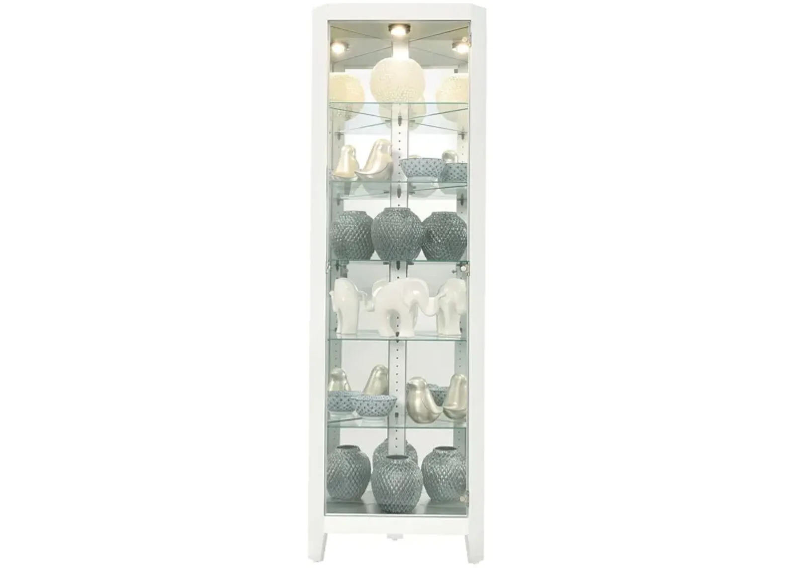 Tamsin Corner Curio Cabinet