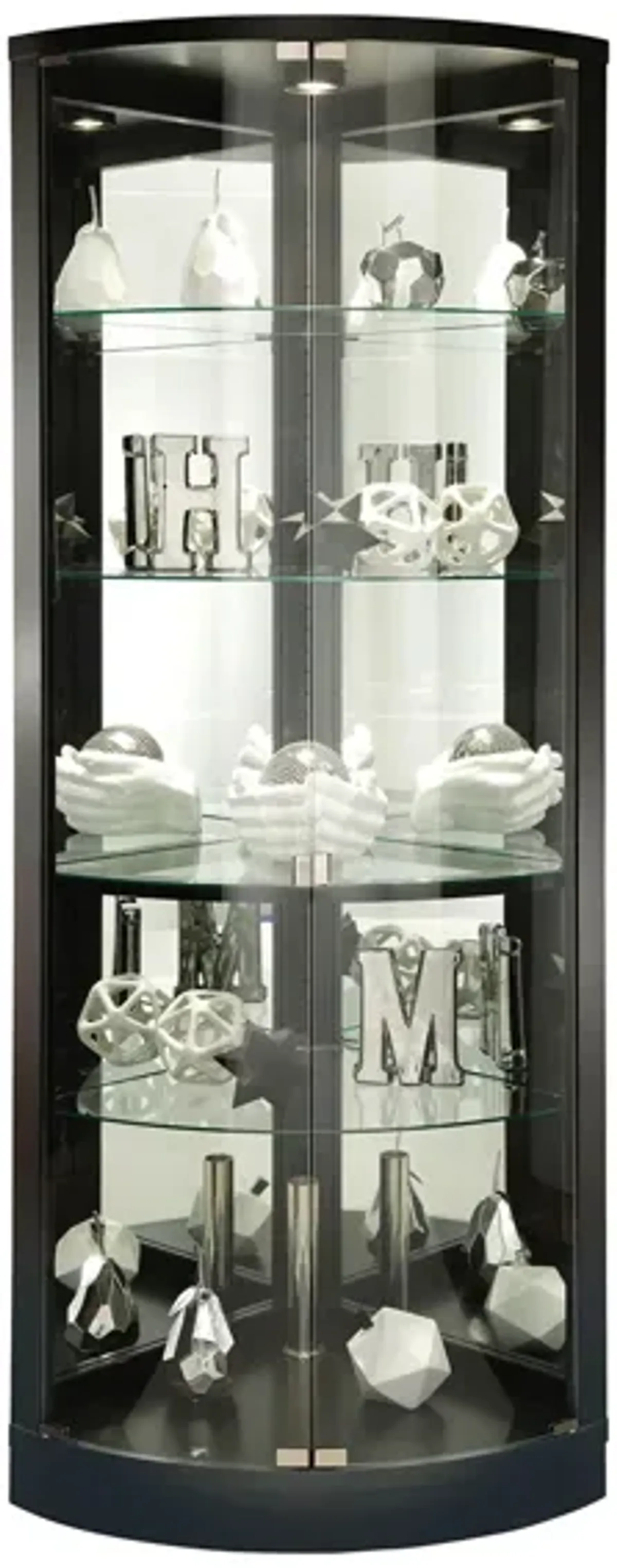 Jaime Corner Curio Cabinet