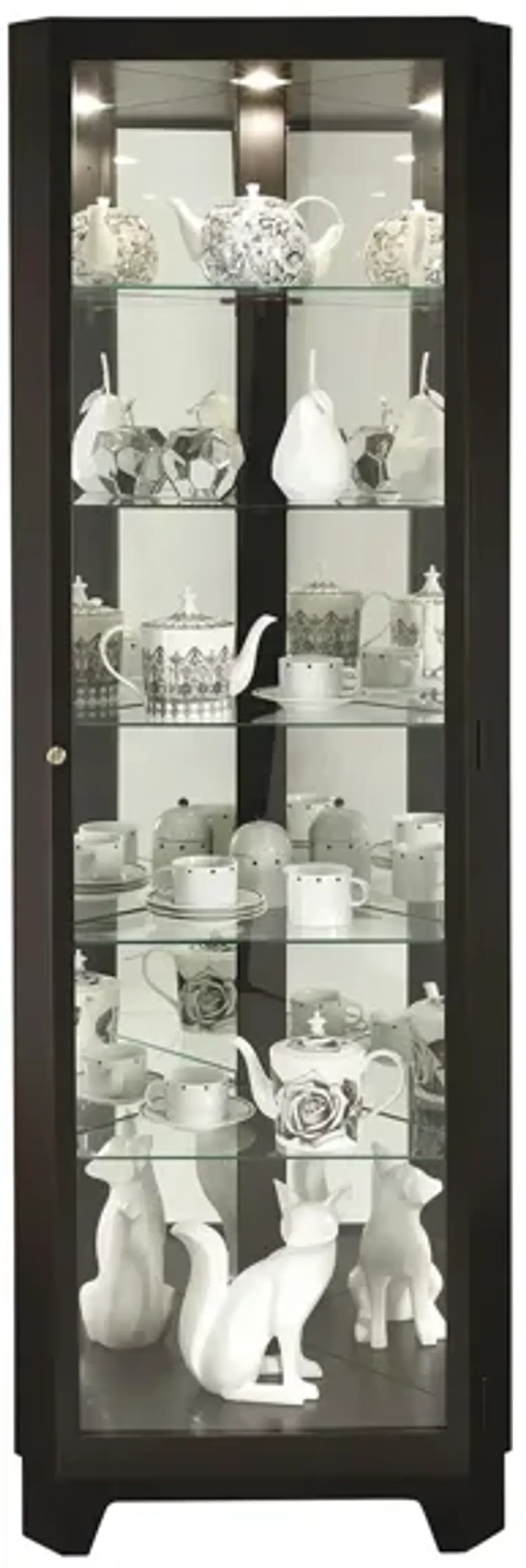 Melissa Corner Curio Cabinet