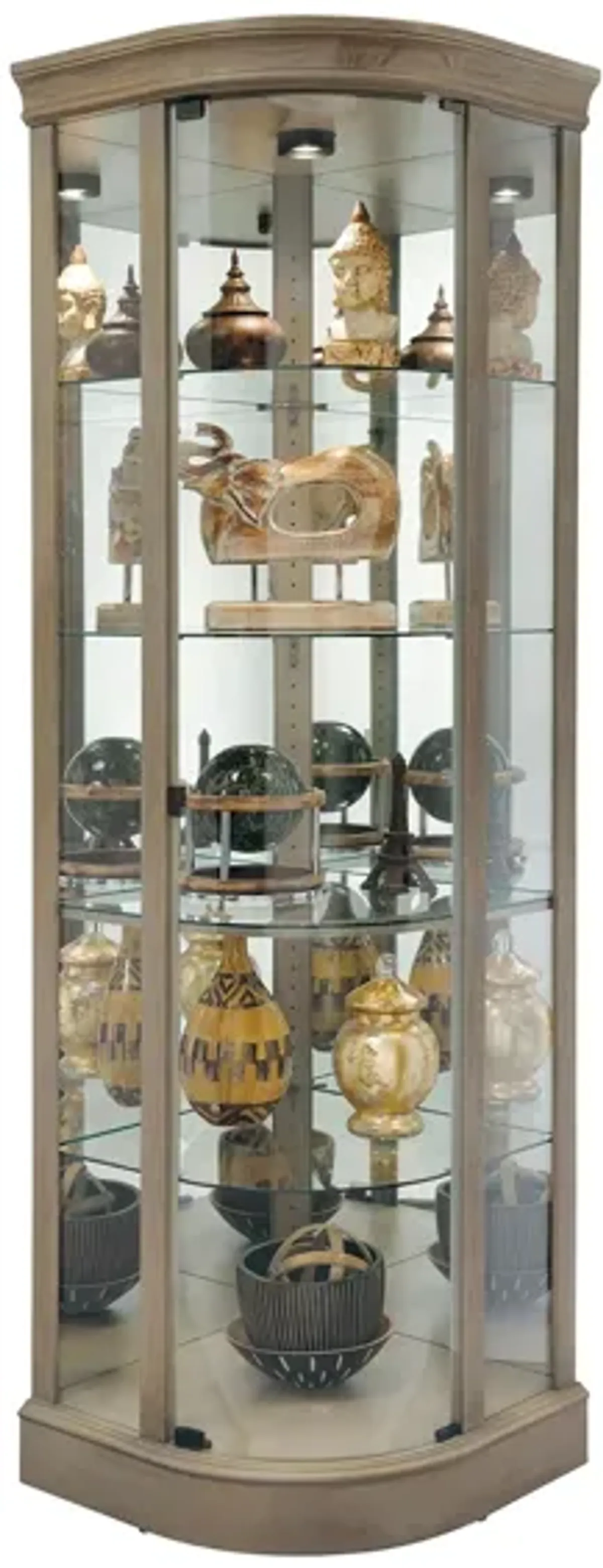 Marlowe Corner Curio Cabinet