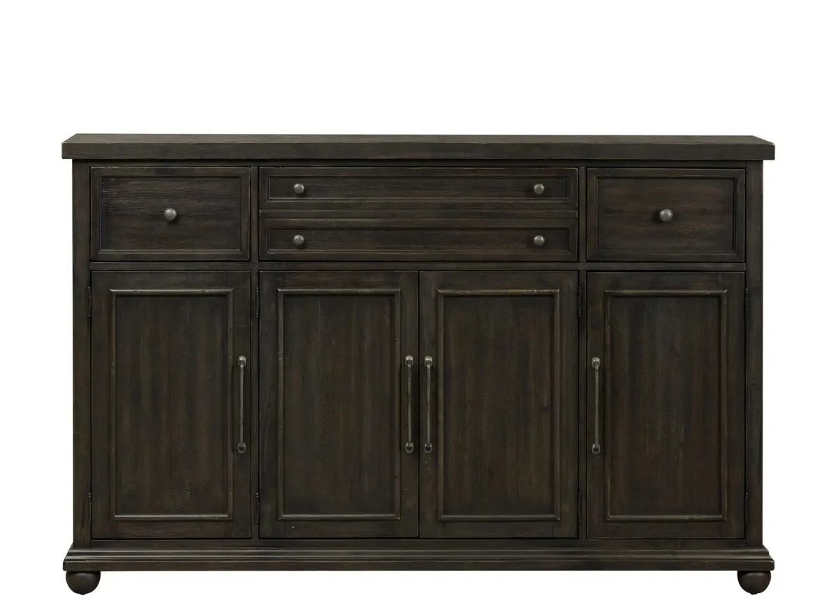 Harvest Home Hall Buffet in Chalkboard by Liberty Furniture