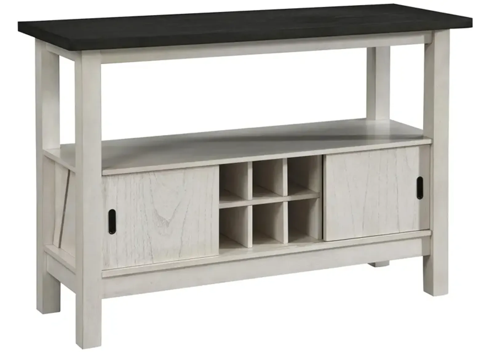 Maribelle Sideboard in Antique White and Gray by Crown Mark