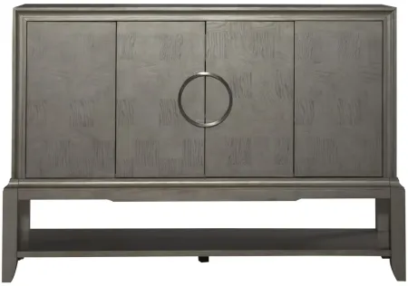 Montage 4 Door Server in Platinum by Liberty Furniture