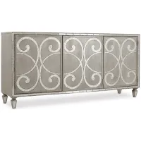 Sanctuary Entertainment Buffet in Greige by Hooker Furniture