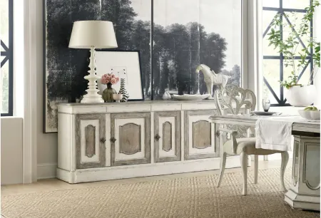 Sanctuary Tres Grand Buffet in Latte by Hooker Furniture