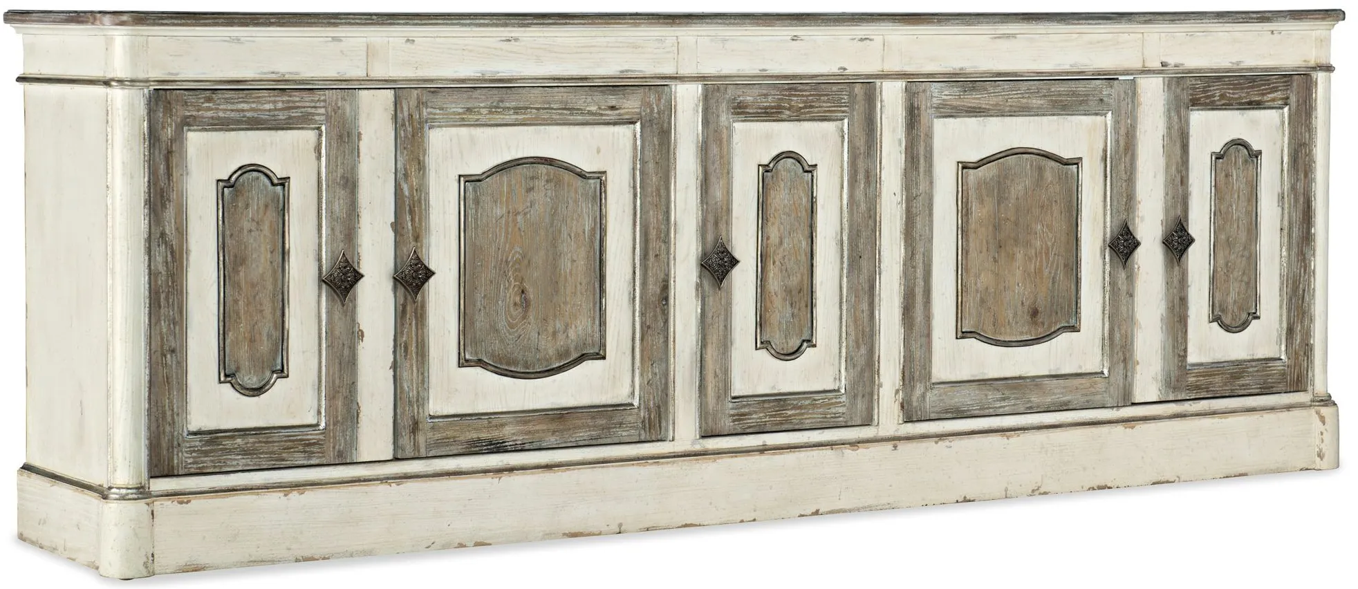 Sanctuary Tres Grand Buffet in Latte by Hooker Furniture