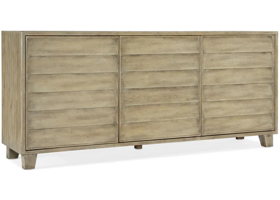 Surfrider Buffet in Driftwood by Hooker Furniture