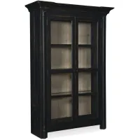 Ciao Bella Display Cabinet in Black by Hooker Furniture