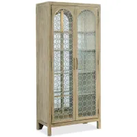 Surfrider Display Cabinet in Driftwood by Hooker Furniture