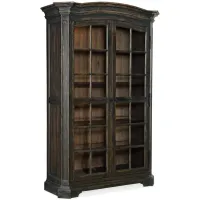 La Grange Mullins Prairie Display Cabinet in Antique Varnish by Hooker Furniture