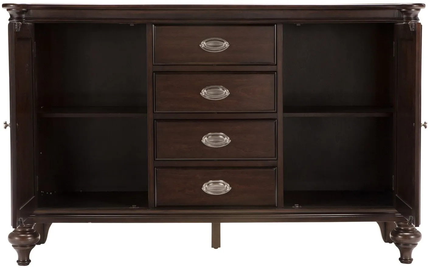 Bay City Buffet in Dark Cherry by Homelegance