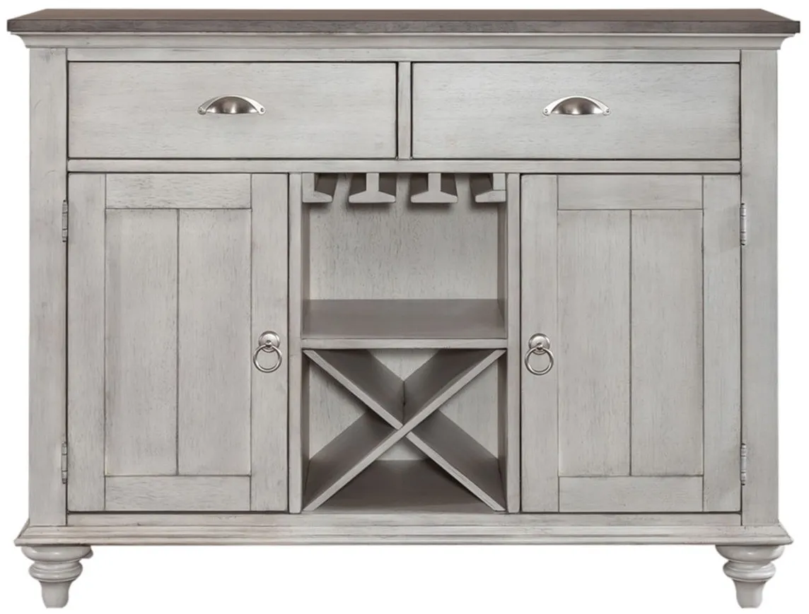 Ocean Isle Buffet in Antique White by Liberty Furniture