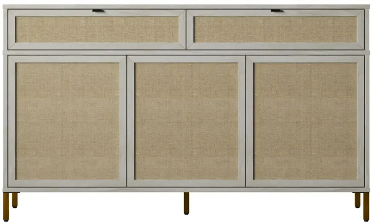 Lisa 52" Linen Sideboard w/ Drawers