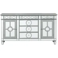 Geneva Server in Silver Champagne by Glory Furniture