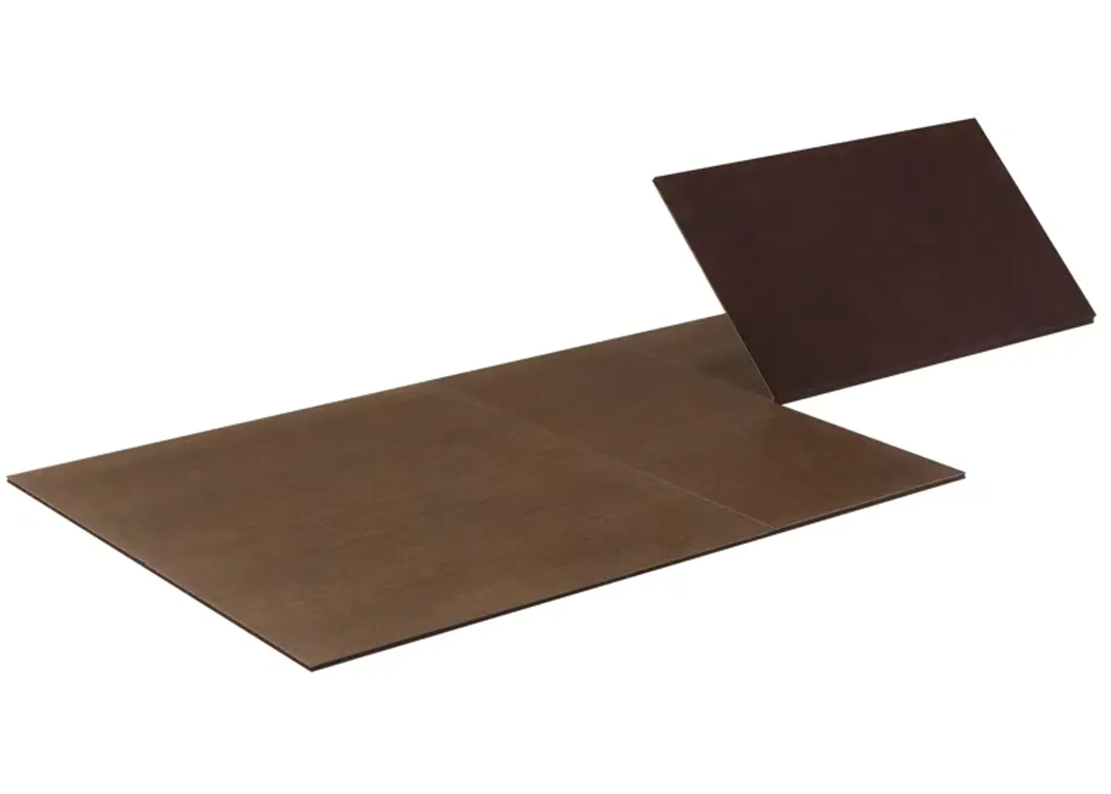 Callister Dining Table Protector in Pecan / Brown by International Table Pads