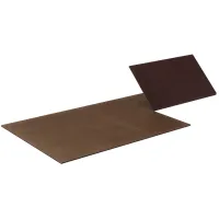 Callister Dining Table Protector in Pecan / Brown by International Table Pads