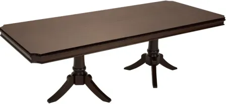 Bay City Dining Table Protector in Mocha / Brown by International Table Pads