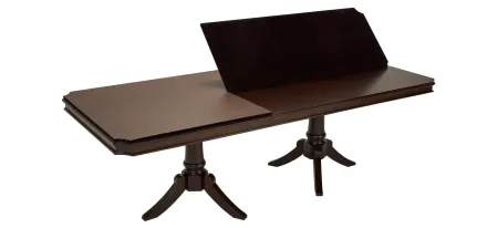 Bay City Dining Table Protector in Mocha / Brown by International Table Pads