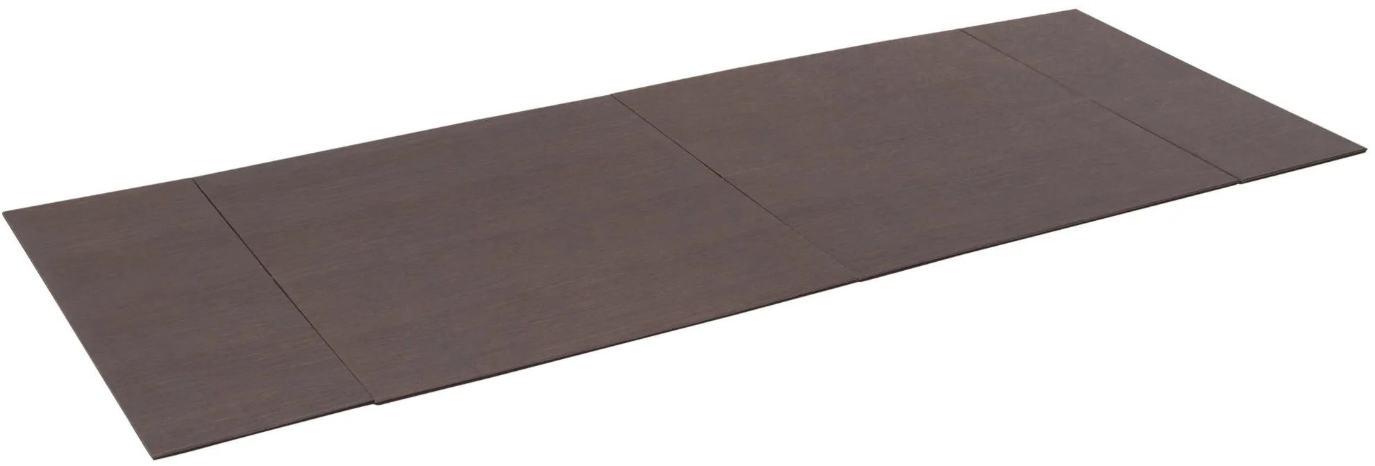 Prescott Dining Table Protector in Pecan/Brown Felt by International Table Pads