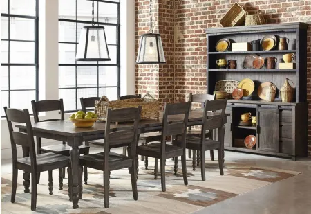 Madison County 9-pc. Dining Set in Barnwood Brown by Jofran